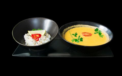 Суп Том-кха с креветками Суп Том-кха с креветками