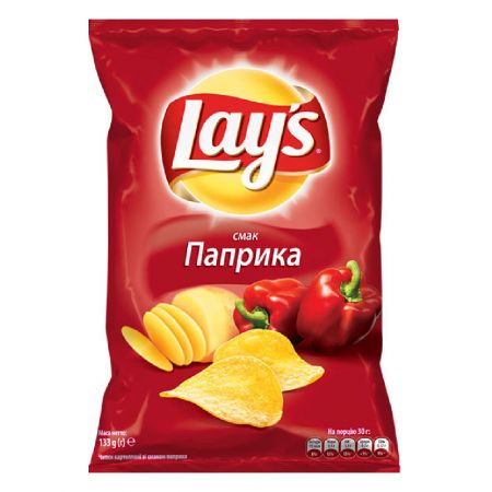Чипсы картофельные "Lay's" со вкусом паприки Чипсы картофельные "Lay's" со вкусом паприки