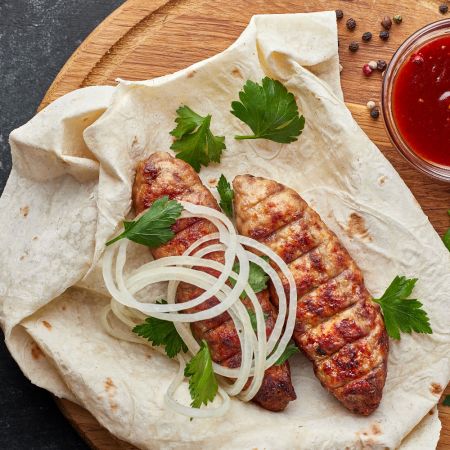 Люля-кебаб куриный Люля-кебаб куриный