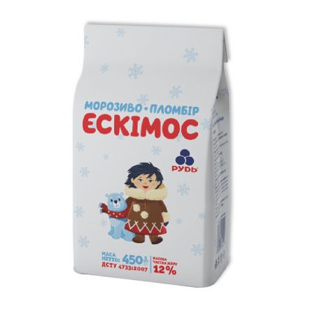 Мороженое-пломбир "Эскимос" Мороженое-пломбир "Эскимос"