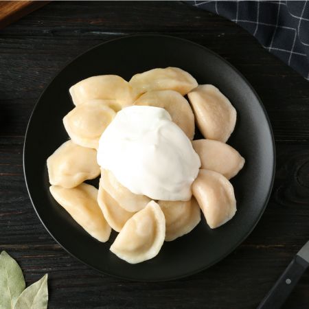 Вареники с капустой Вареники с капустой