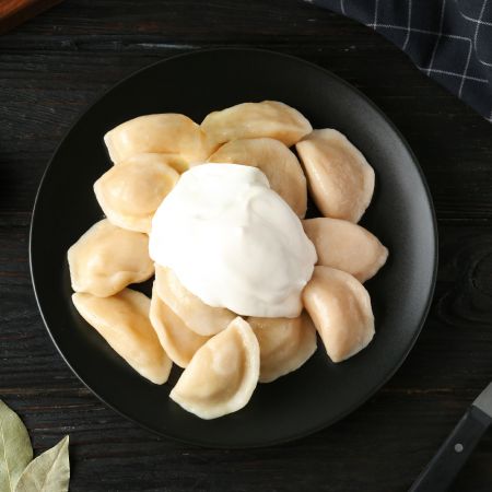 Вареники с мясом Вареники с мясом