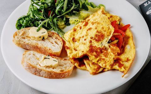 Омлет с овощами Омлет с овощами