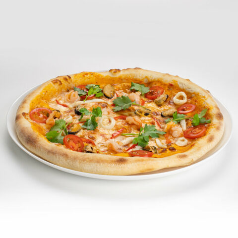 Пицца Том Ям (490г)