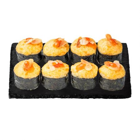 Запеченный ролл с копченой курицей (245г) Запеченный ролл с копченой курицей (245г)