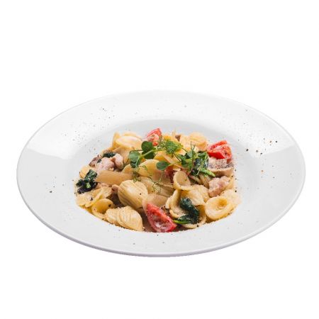 Паста с курицей и грибами (340г) Паста с курицей и грибами (340г)