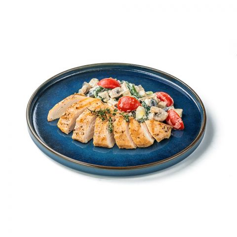Куряча грудка-гриль з овочами (330г)