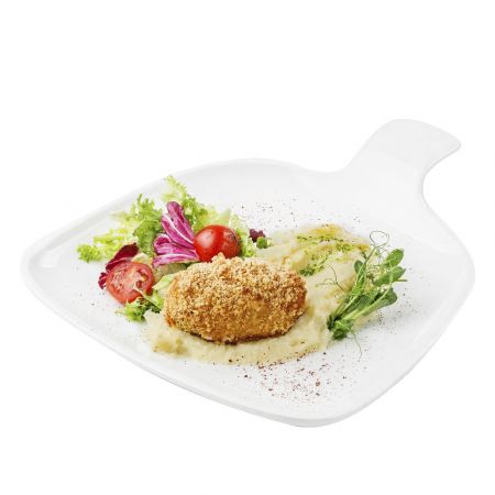 Котлета по-киевски с картофельным пюре (100/200/60г) Котлета по-киевски с картофельным пюре (100/200/60г)