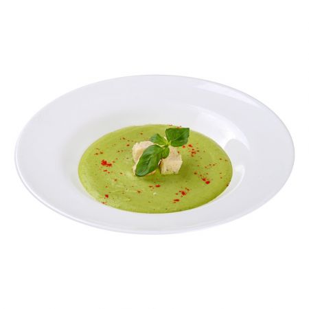 Крем-суп из зеленого горошка и цуккини (250г)