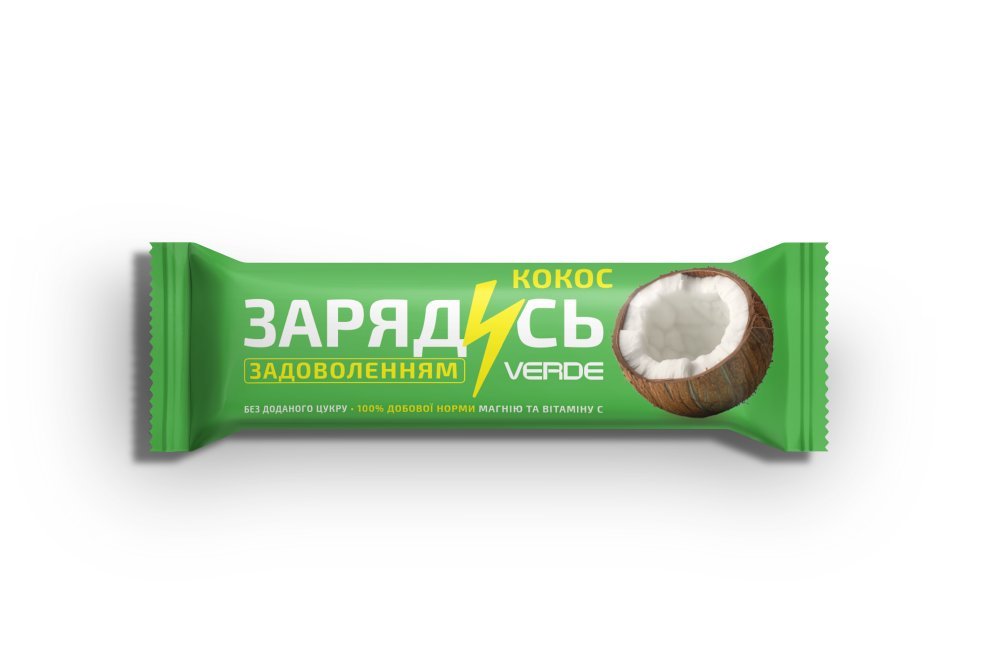 Батончик «Зарядись Удовольствием» — Кокос + Магний