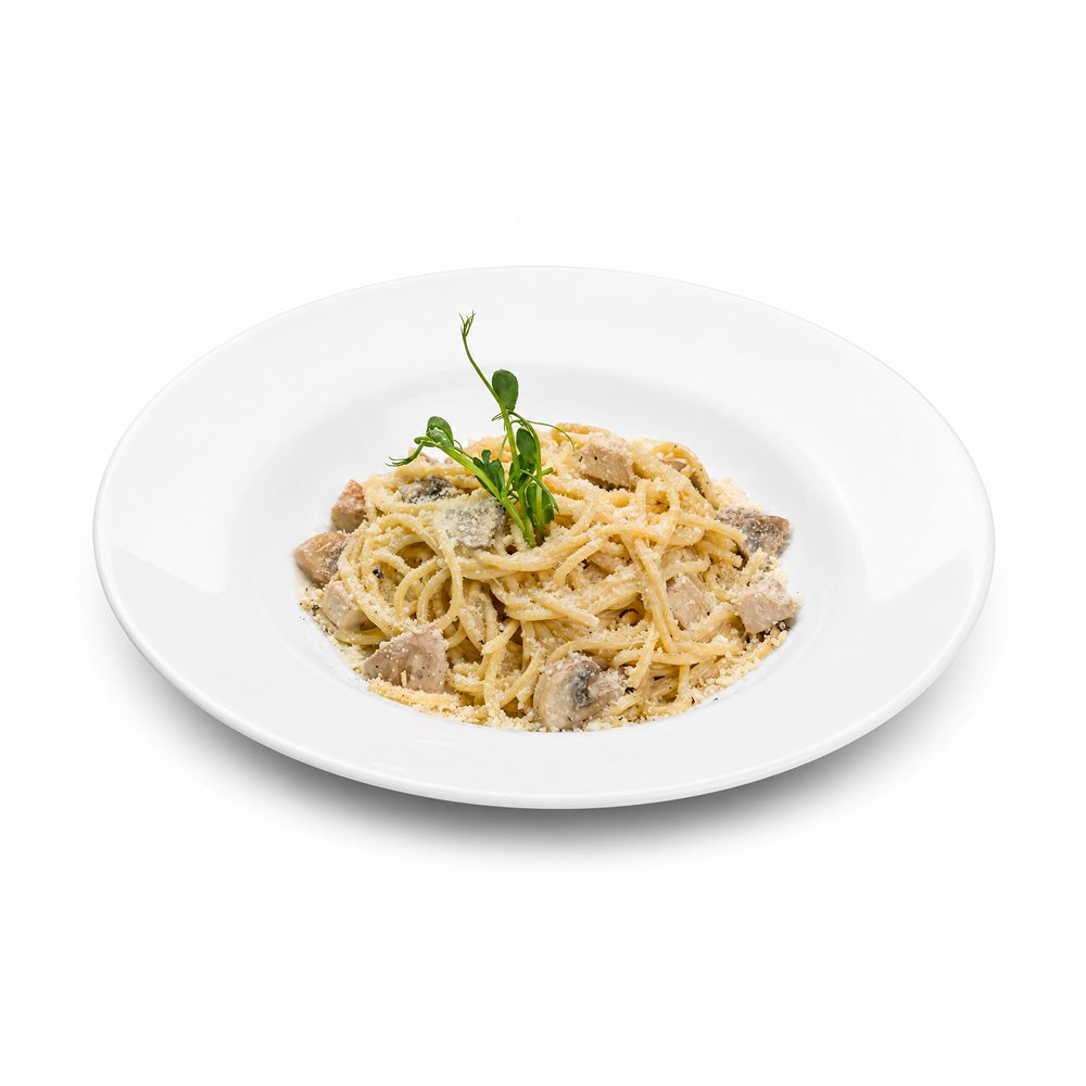 Паста з білими грибами та куркою (320г)