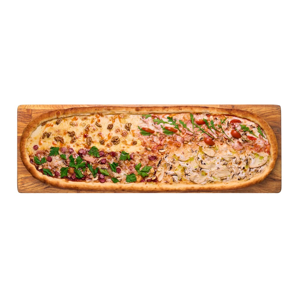 Пицца 4 сезона метровая (1290г)